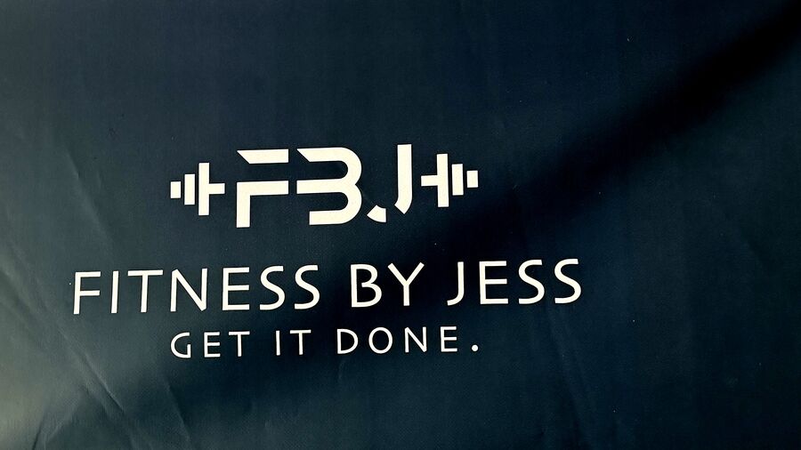 Fitness By Jess banner — F.B.J. Fitness By Jess. Get It Done.